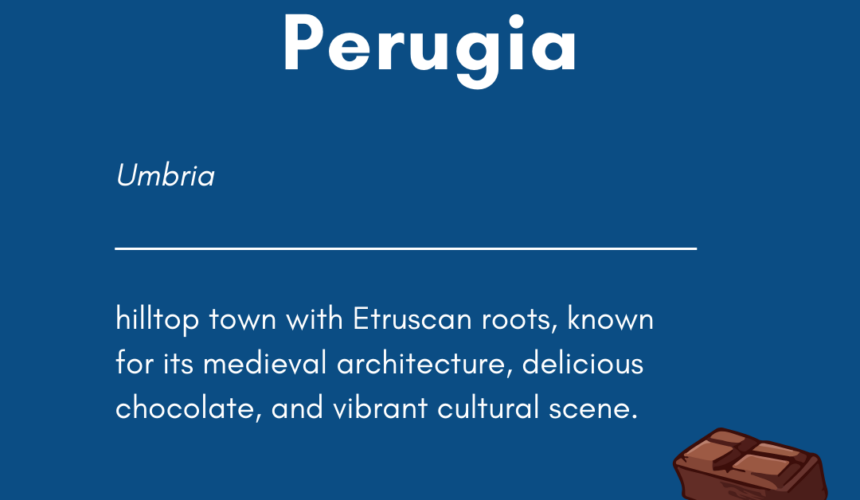 Italian City of the Day! – Perugia