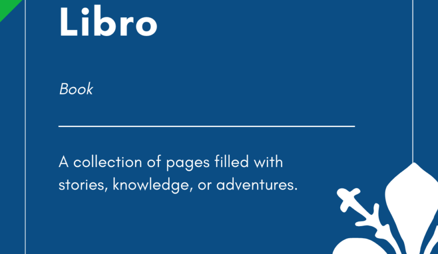 Italian Word of the Day! – Libro